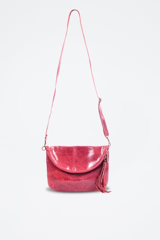 Bolso de piel Torreon - Rojo