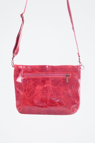 Bolso de piel Torreon - Rojo