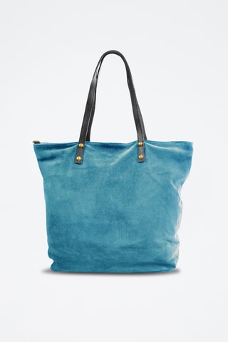 Borsa a mano in pelle Sharon - Blu