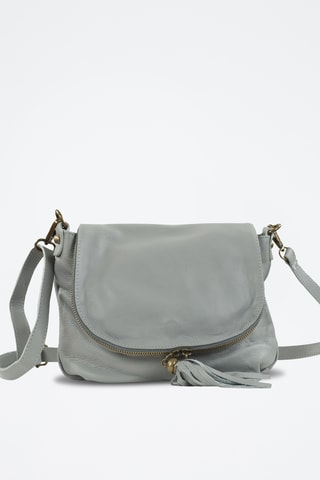 Borsa a mano in pelle Celia - Grigio
