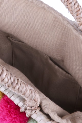 Bolso de rafia Cancun - Beige