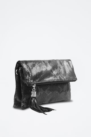 Bolso de nobuk Stacy - Negro