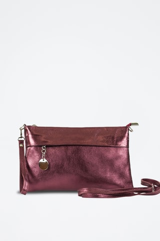 Bolso de mano de nobuk Angele - Burdeos