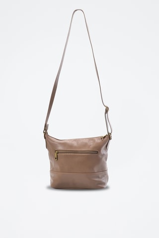 Borsa a mano in pelle Lycia - Taupe