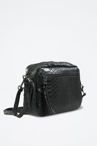 Bandolera de nobuk Alexandra - Negro