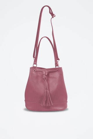 Bolso de piel Regina - Rosa