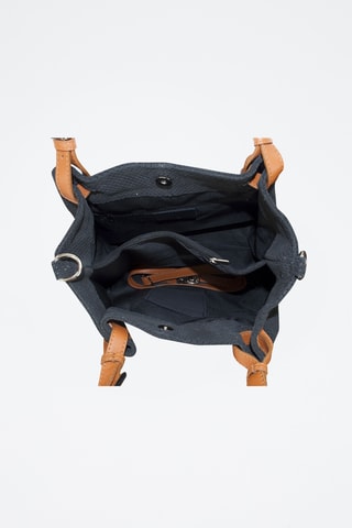 Borsa a mano in pelle Hermione - Nero