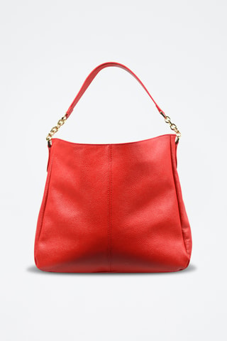 Bolso de piel Natacha - Rojo