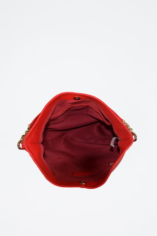 Bolso de piel Natacha - Rojo