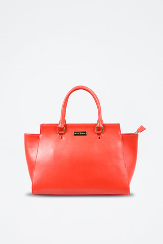 Bolso de piel Cynthia - Rojo