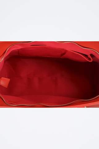 Bolso de piel Cynthia - Rojo
