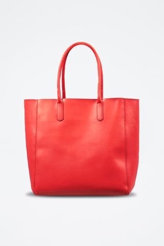 Bolso de piel Lou - Rojo