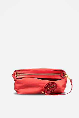 Bolso de piel Lou - Rojo