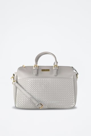 Bolso de piel Lucie - Gris