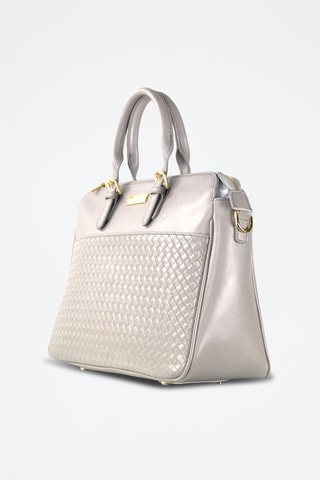 Bolso de piel Lucie - Gris