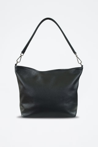 Bolso de piel Rinko - Negro