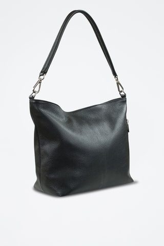 Bolso de piel Rinko - Negro