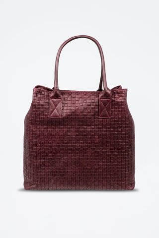 Bolso de nobuk Dom - Rojo