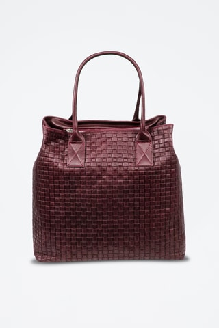 Bolso de nobuk Dom - Rojo