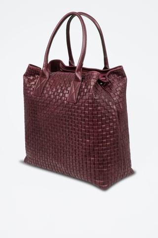Bolso de nobuk Dom - Rojo