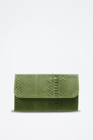 Bolso de mano de piel Aristote - Caqui