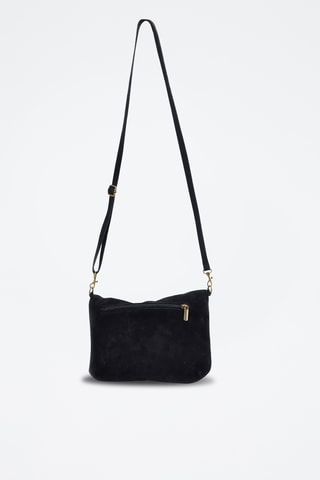Bandolera de nobuk Juliette - Negro