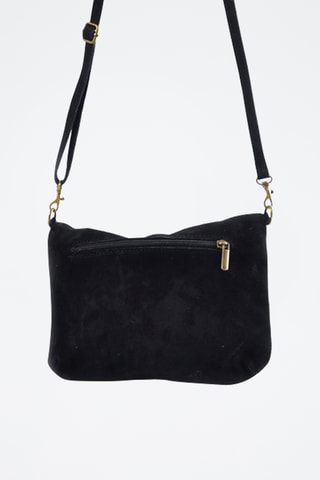 Bandolera de nobuk Juliette - Negro