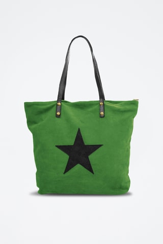 Bolso de piel Sharon - Verde
