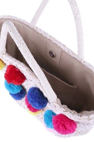 Bolso de rafia Reynosa - Beige