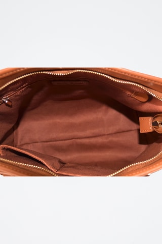 Bolso de piel Melissa - Marrón