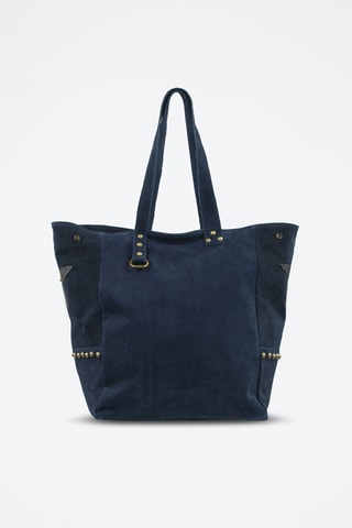 Bolso shopper de nobuk Kendall - Azul marino