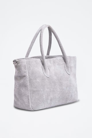 Bolso de piel Carmina - Gris