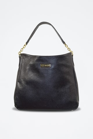 Bolso de piel Natacha - Negro