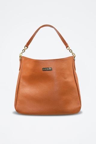 Bolso de piel Natacha - Marrón