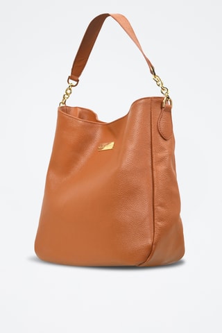 Bolso de piel Natacha - Marrón
