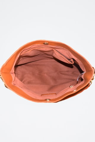 Bolso de piel Natacha - Marrón