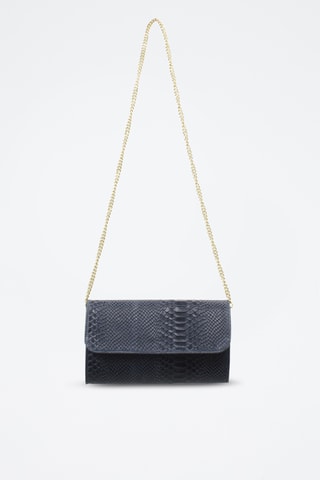 Bolso de mano de piel Aristote - Azul