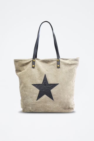 Bolso de piel Sharon - Beige