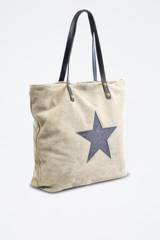 Bolso de piel Sharon - Beige