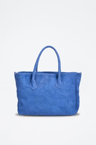 Bolso de piel Carmina - Azul