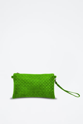 Cartera de piel Catarina - Verde