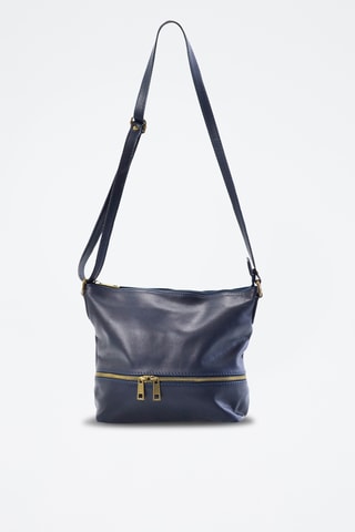 Bolso de piel Lycia - Azul