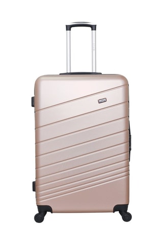 Maleta grande Tigre - 75 cm  - Rosa dorado
