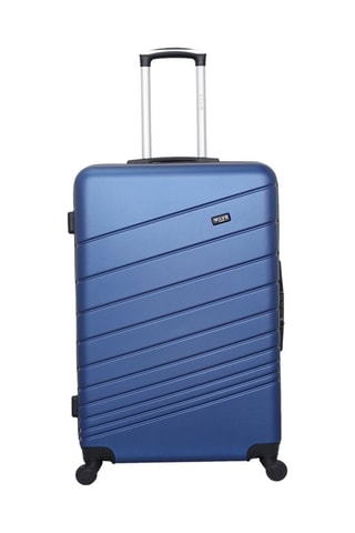 Maleta grande Tigre - 75 cm  - Azul marino y negro
