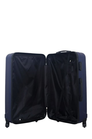 Maleta grande Himalaya - 75 cm - Plateado, azul y negro