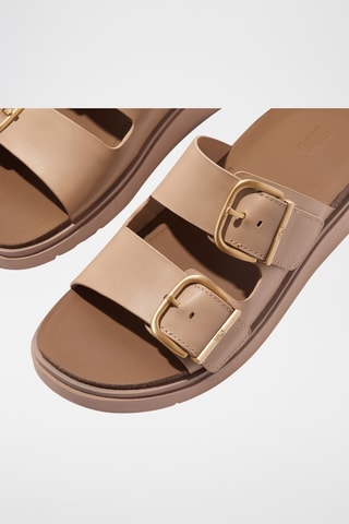 Mules en cuir - Beige
