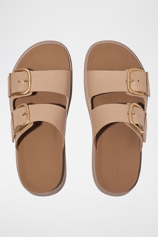 Mules en cuir - Beige