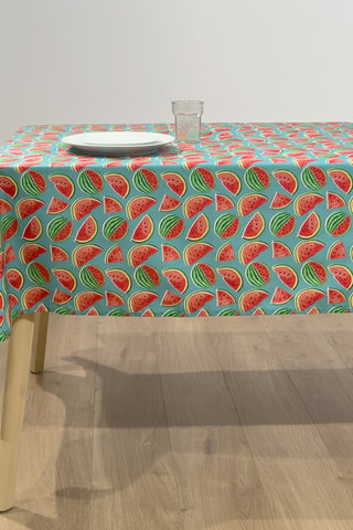 Nappe Kent Water Melon - Vert et rouge