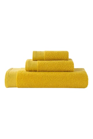 3 serviettes Living - Jaune