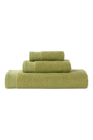 3 serviettes Living - Vert